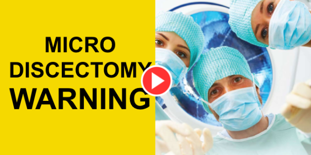 microdiscectomy herniated disc surgery